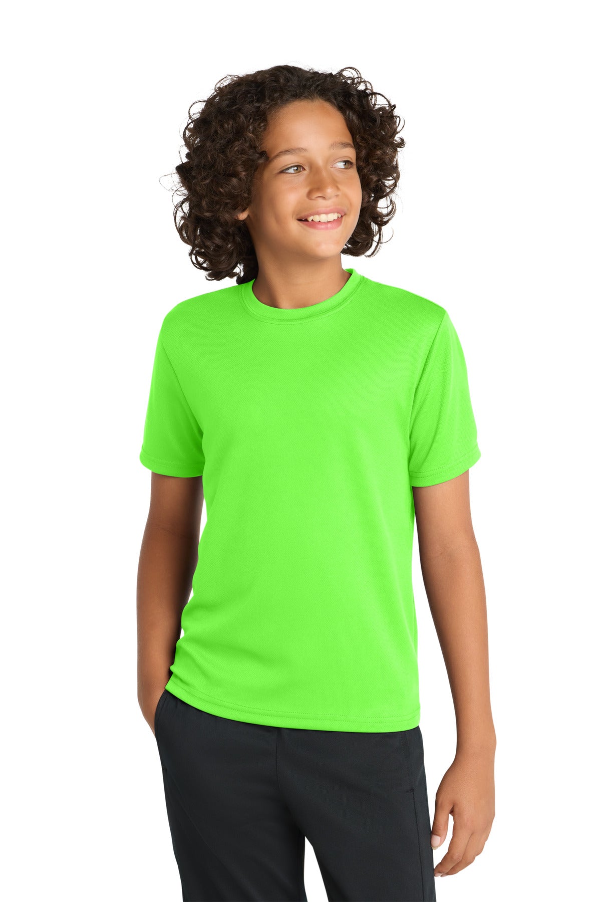 Sport-Tek YST340 Youth PosiCharge RacerMesh Tee