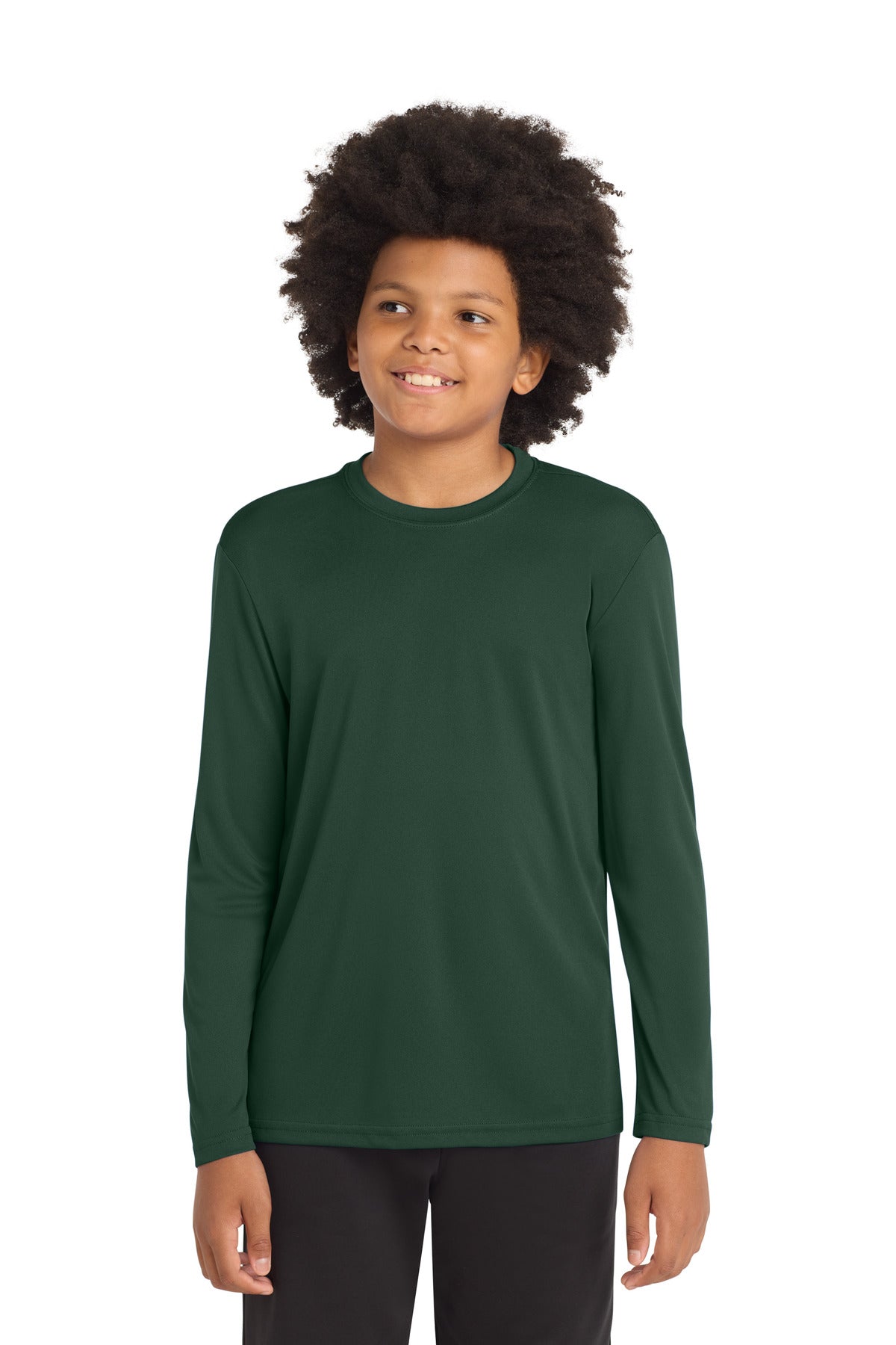 Sport-Tek YST350LS Youth Long Sleeve PosiCharge Competitor Tee