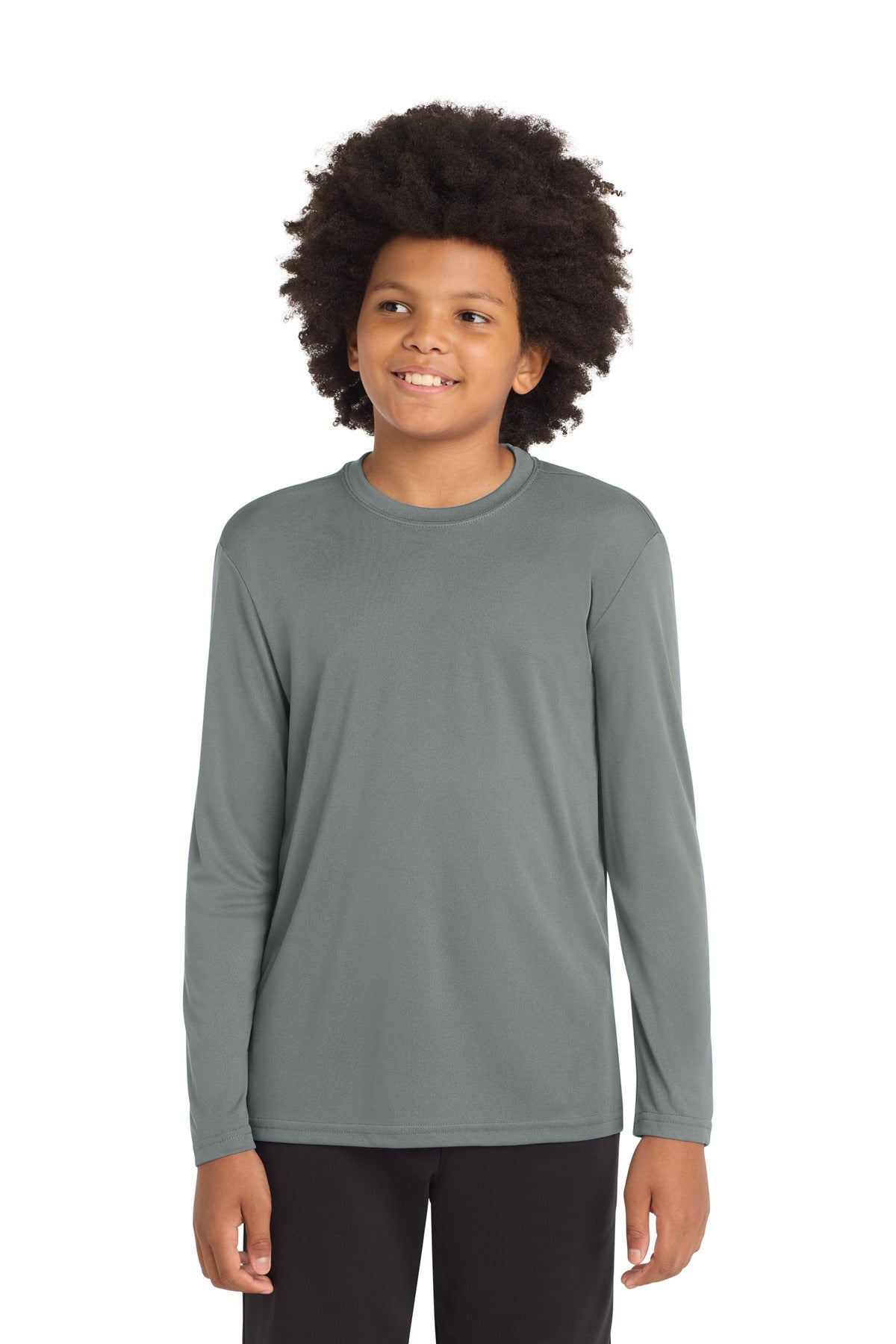Sport-Tek YST350LS Youth Long Sleeve PosiCharge Competitor Tee