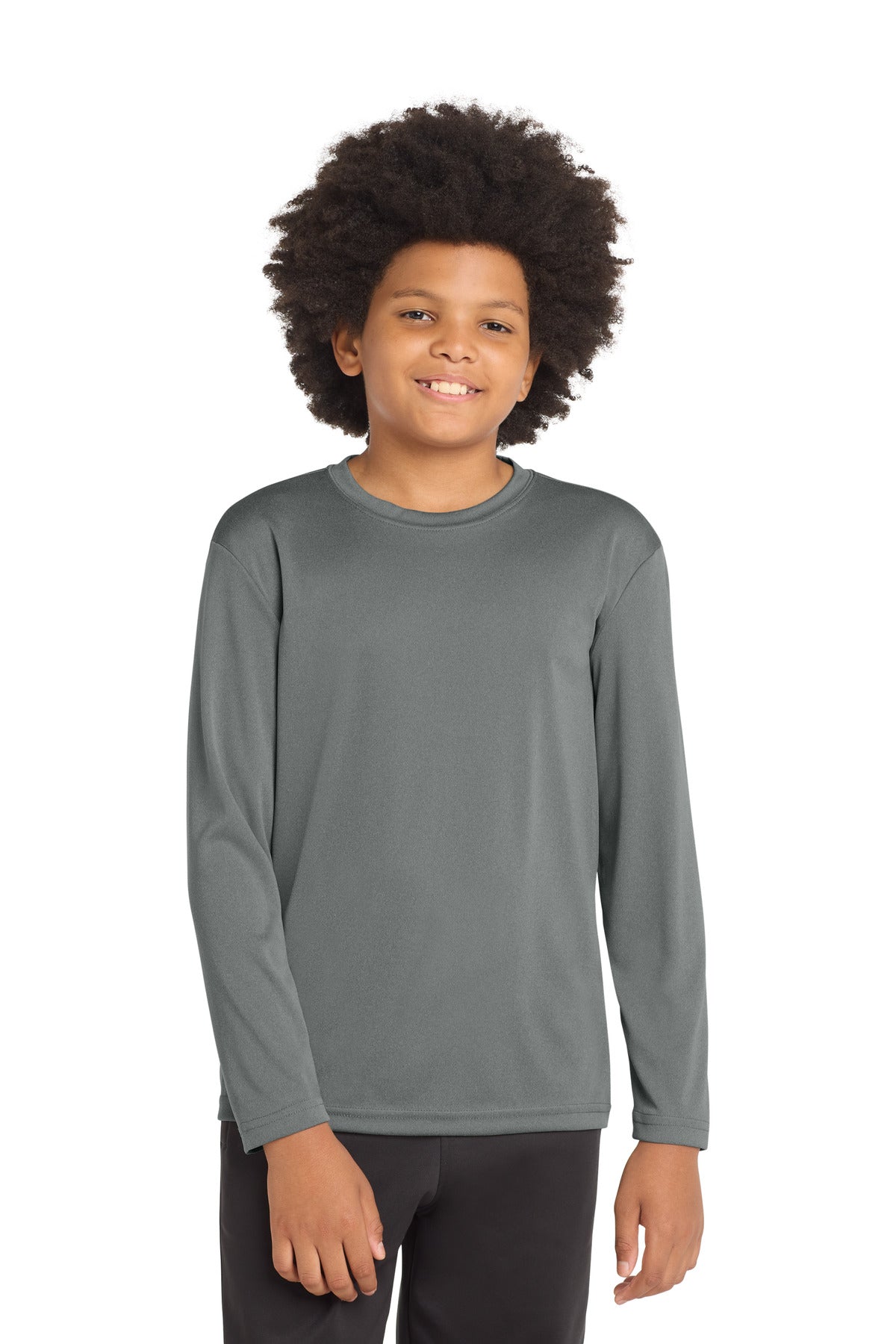 Sport-Tek ® Youth Long Sleeve PosiCharge ® Competitor™ Tee. YST350LS - Sport-Tek YST350LS