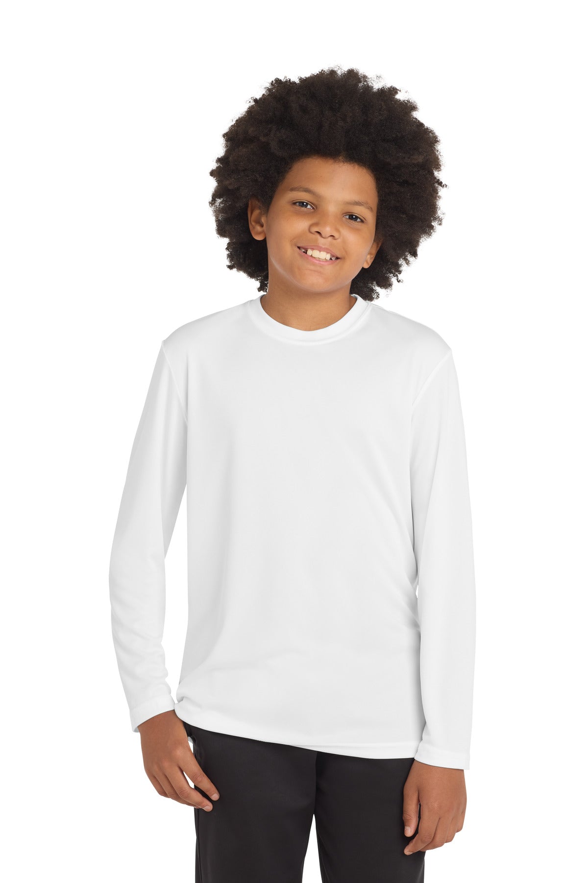 Sport-Tek ® Youth Long Sleeve PosiCharge ® Competitor™ Tee. YST350LS - Sport-Tek YST350LS