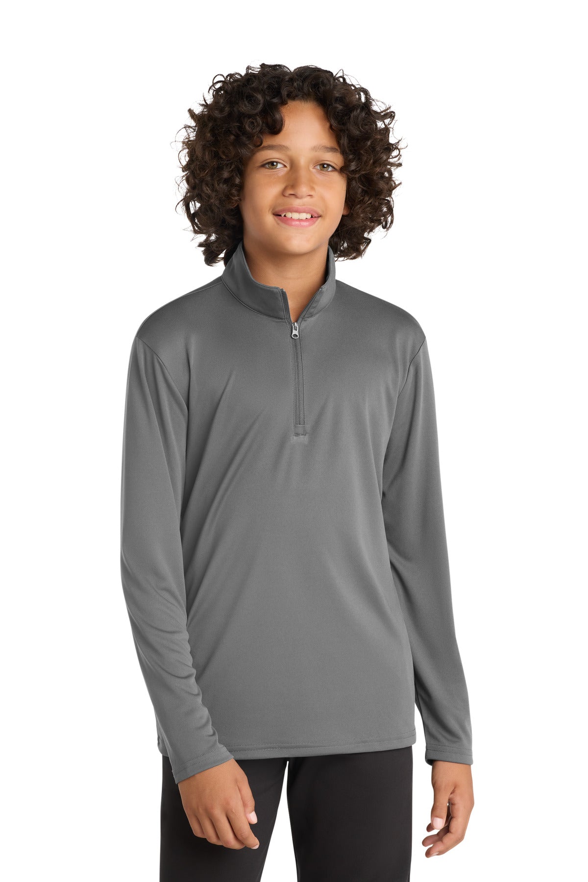 Sport-Tek ® Youth PosiCharge ® Competitor ™ 1/4-Zip Pullover. YST357 - Sport-Tek YST357