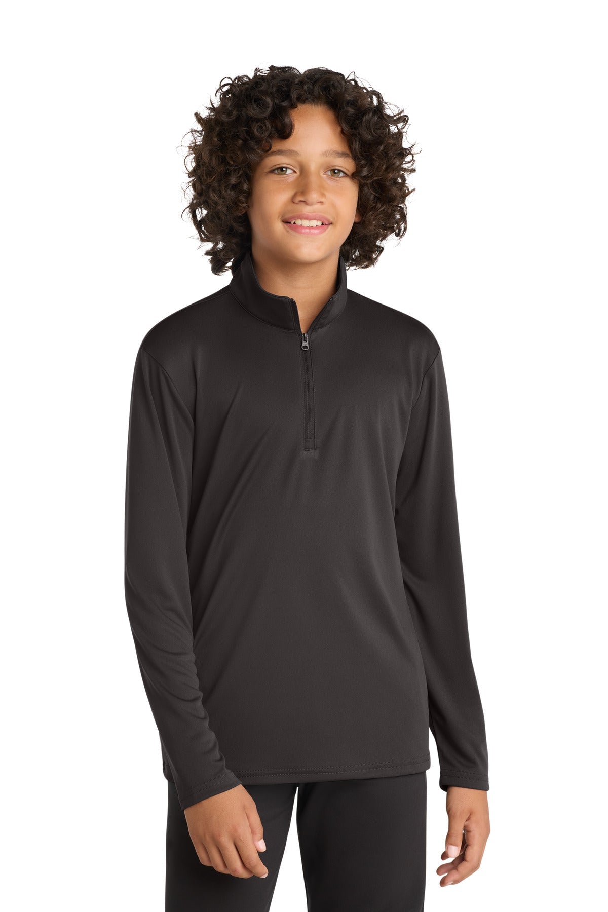 Sport-Tek ® Youth PosiCharge ® Competitor ™ 1/4-Zip Pullover. YST357 - Sport-Tek YST357