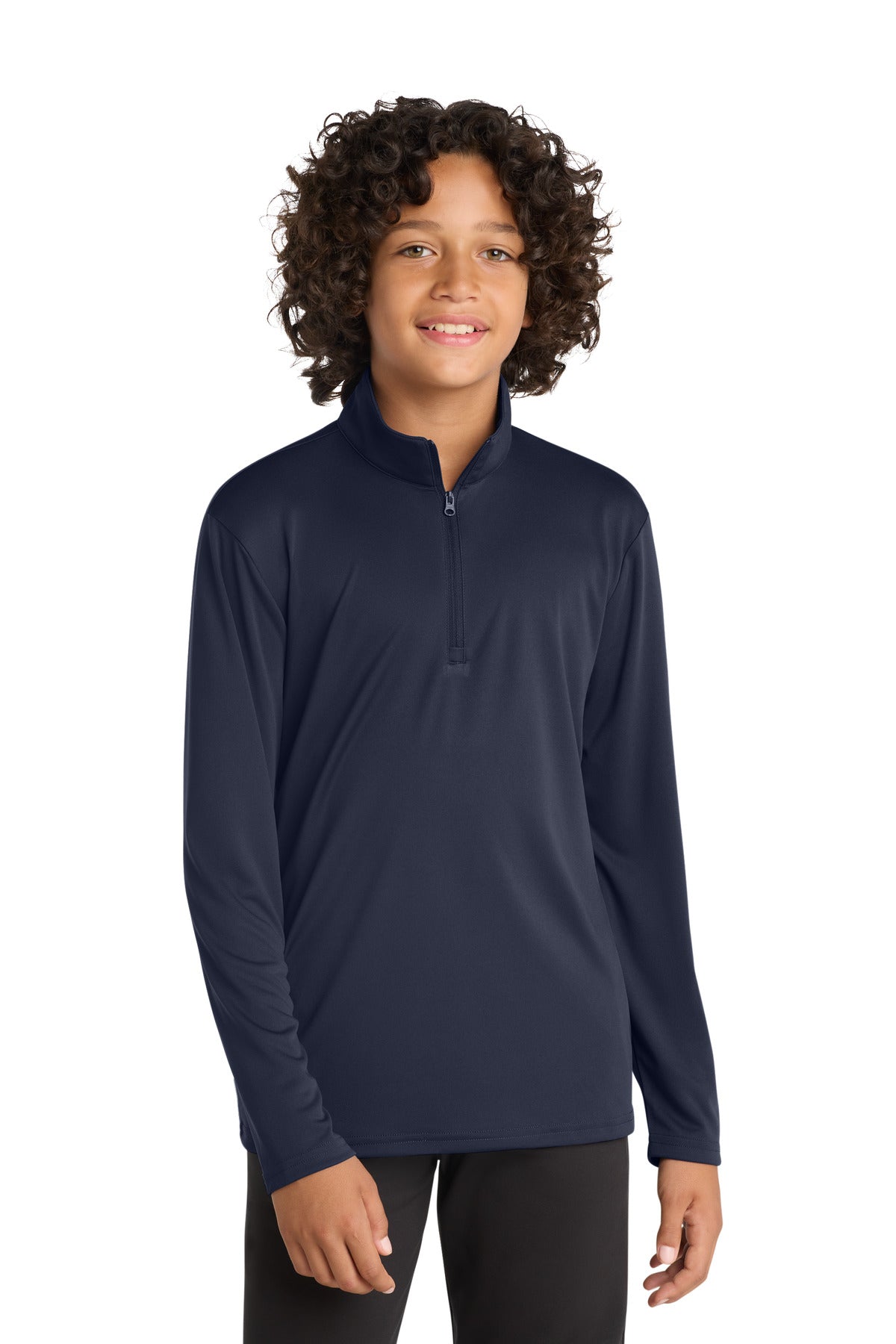 Sport-Tek ® Youth PosiCharge ® Competitor ™ 1/4-Zip Pullover. YST357 - Sport-Tek YST357