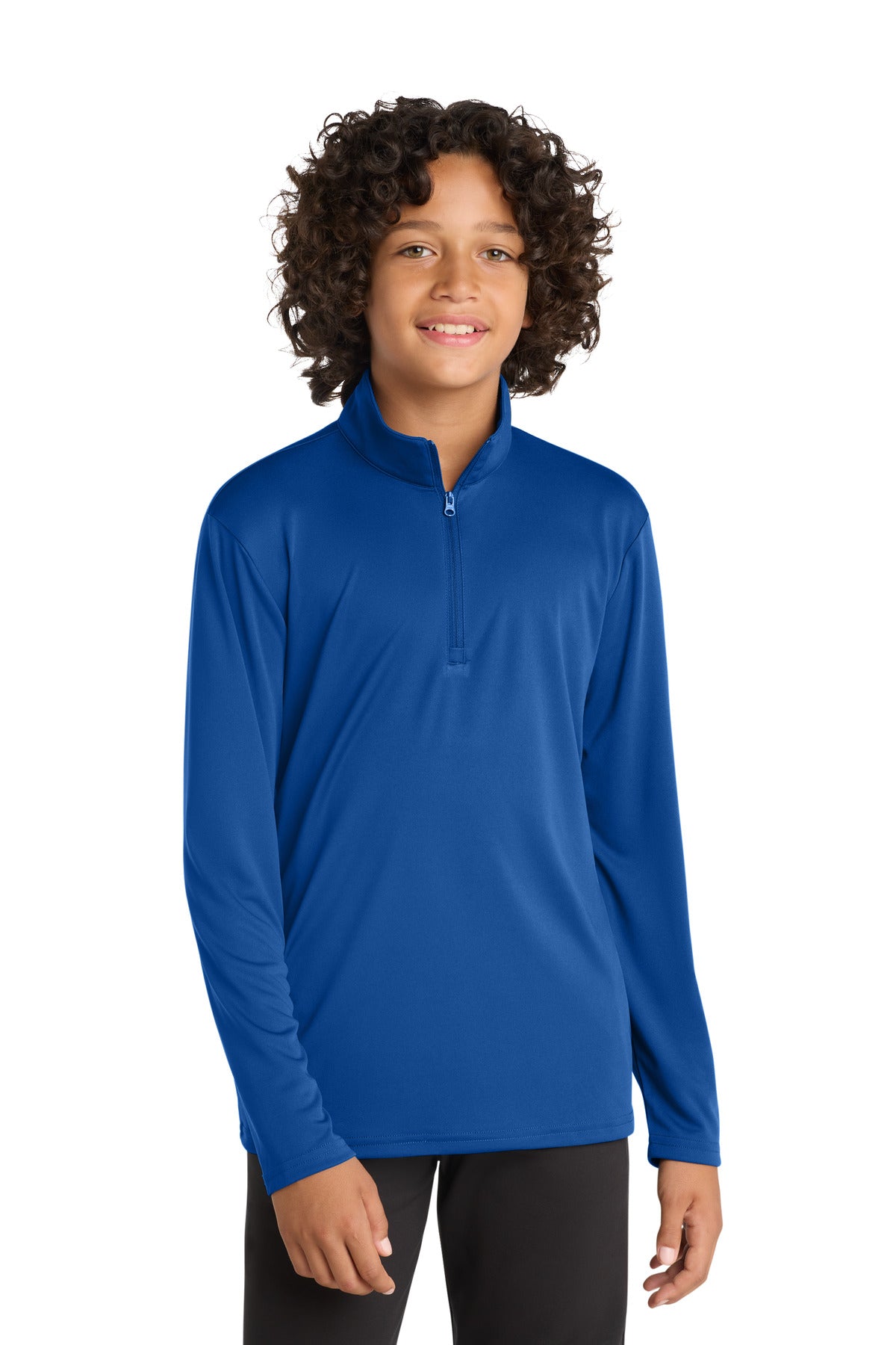 Sport-Tek ® Youth PosiCharge ® Competitor ™ 1/4-Zip Pullover. YST357 - Sport-Tek YST357