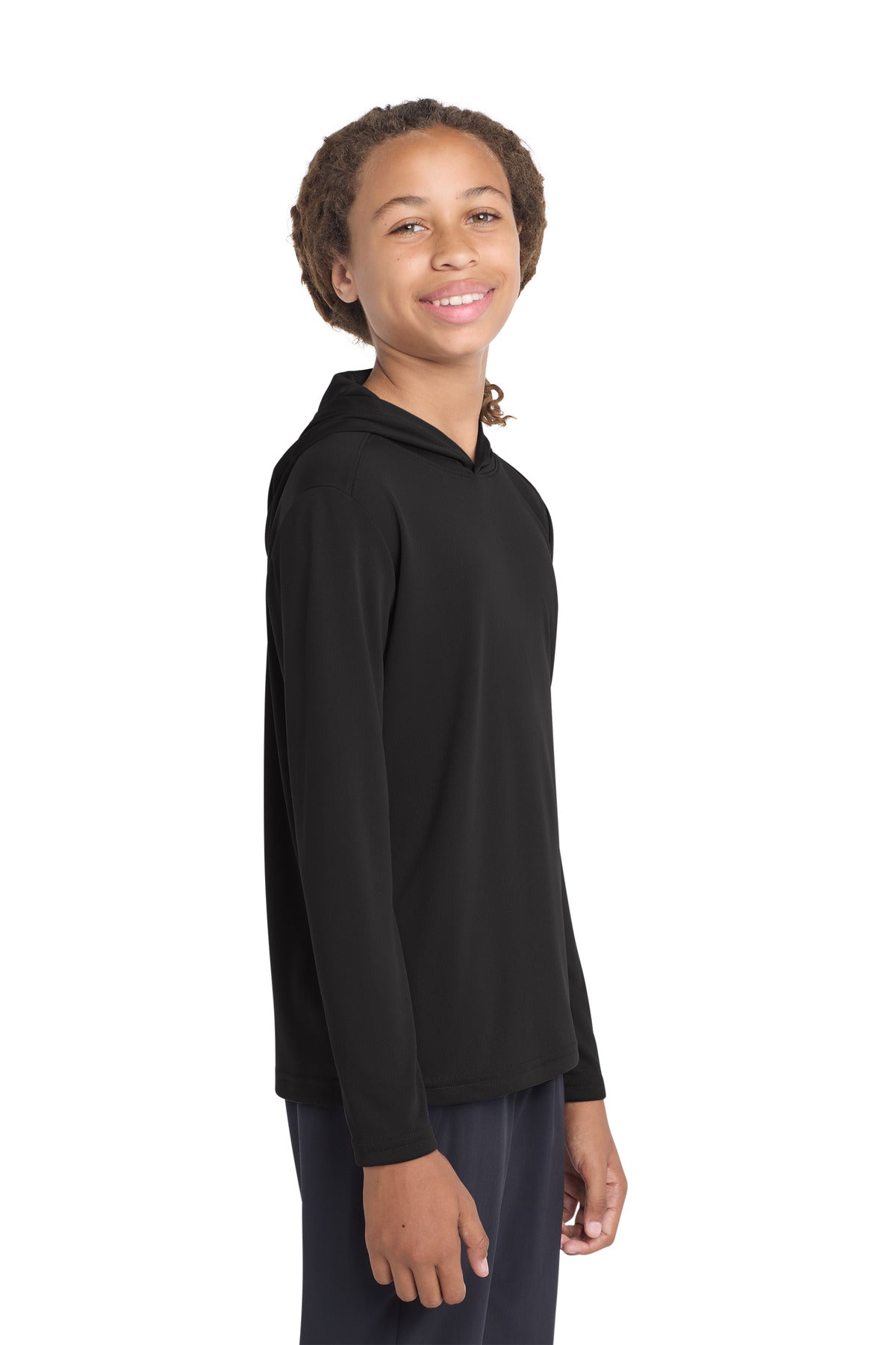 Sport-Tek ® Youth PosiCharge ® Competitor ™ Hooded Pullover. YST358 - Sport-Tek YST358