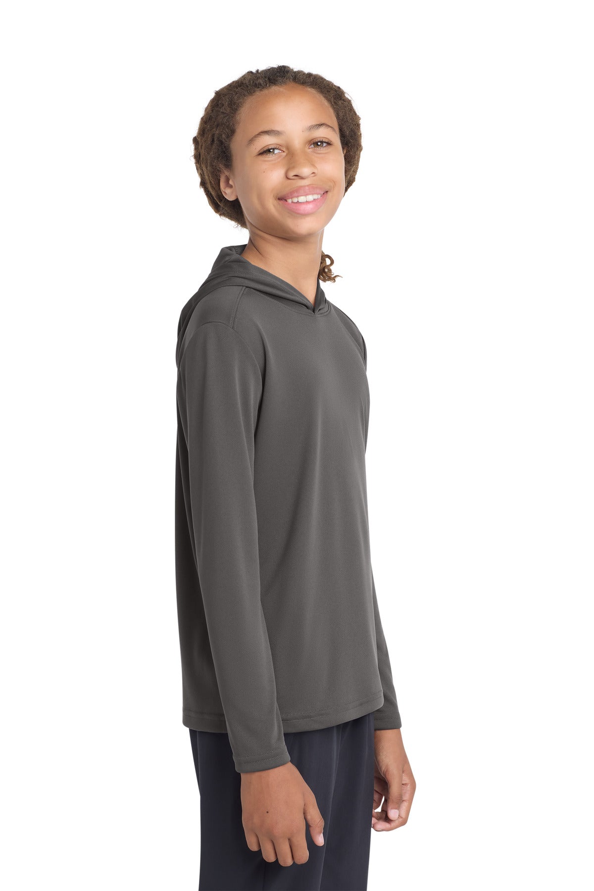 Sport-Tek ® Youth PosiCharge ® Competitor ™ Hooded Pullover. YST358 - Sport-Tek YST358