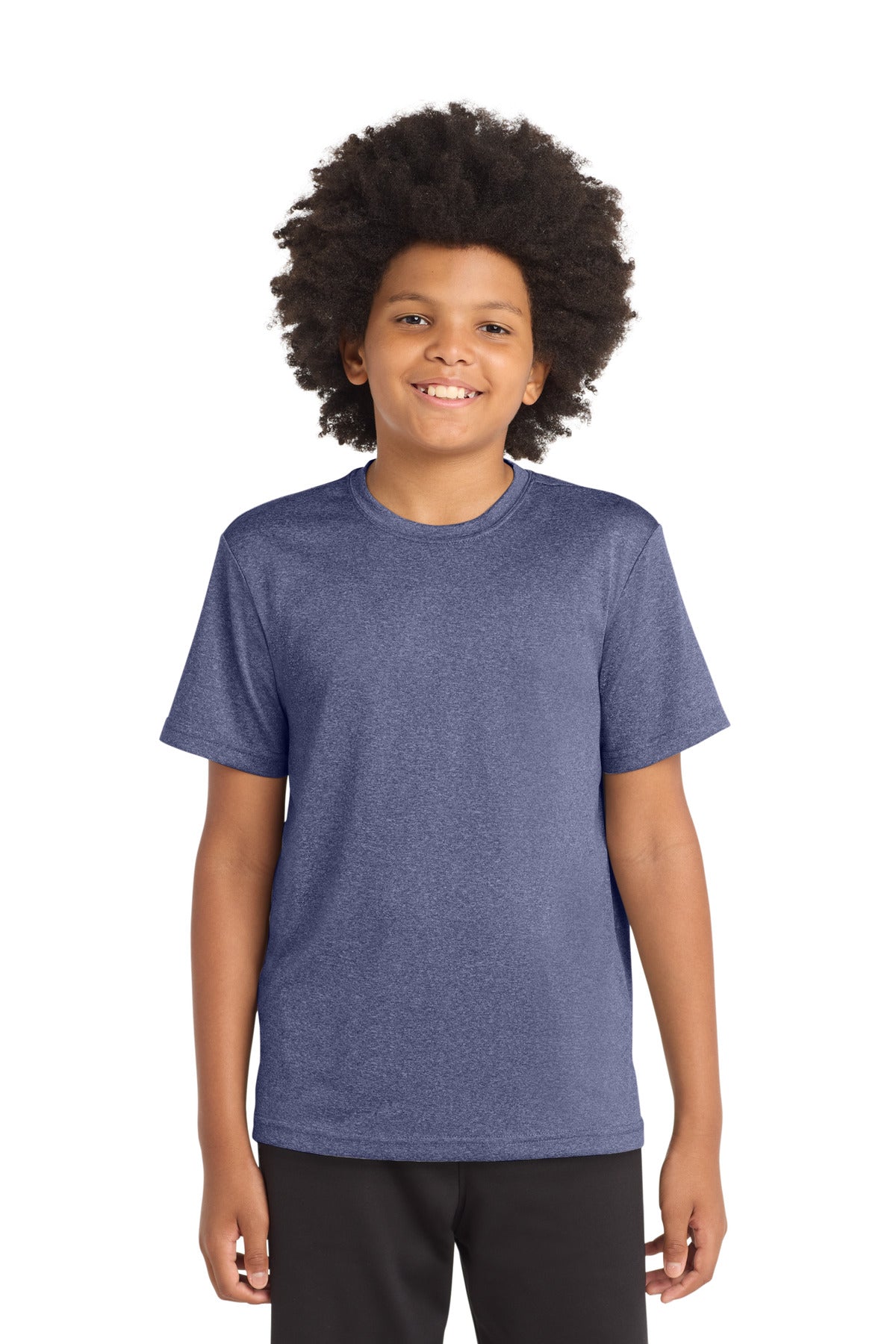 Sport-Tek YST360 Youth Heather Contender Tee