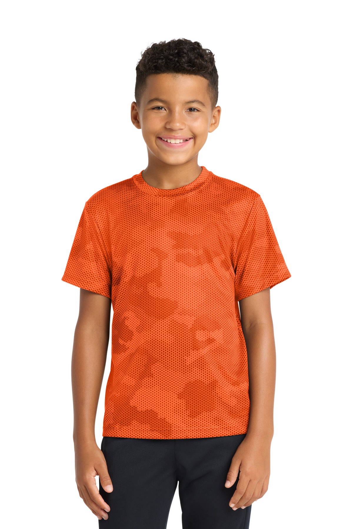 Sport-Tek ® Youth CamoHex Tee. YST370 - Sport-Tek YST370