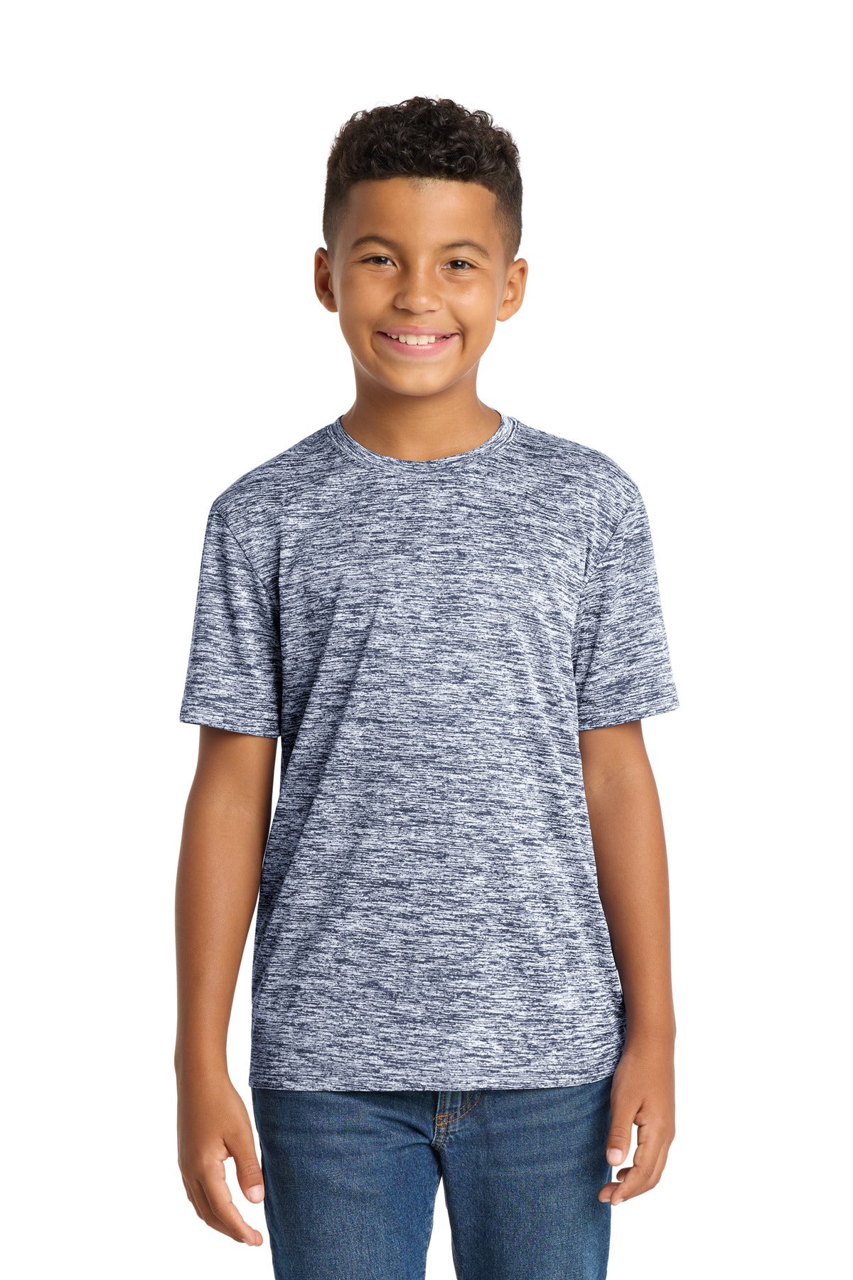 Sport-Tek ® Youth PosiCharge ® Electric Heather Tee. YST390 - Sport-Tek YST390