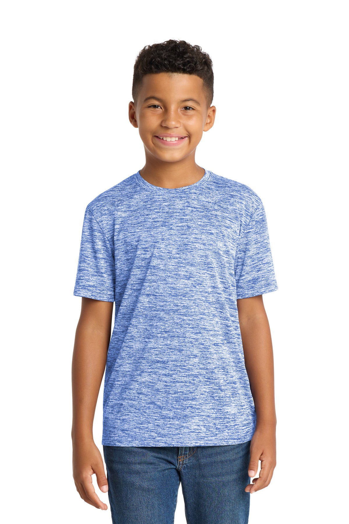 Sport-Tek YST390 Youth PosiCharge Electric Heather Tee
