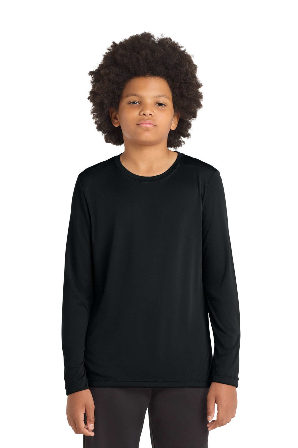 Sport-Tek ® Youth Posi-UV ® Pro Long Sleeve Tee. YST420LS - Sport-Tek YST420LS
