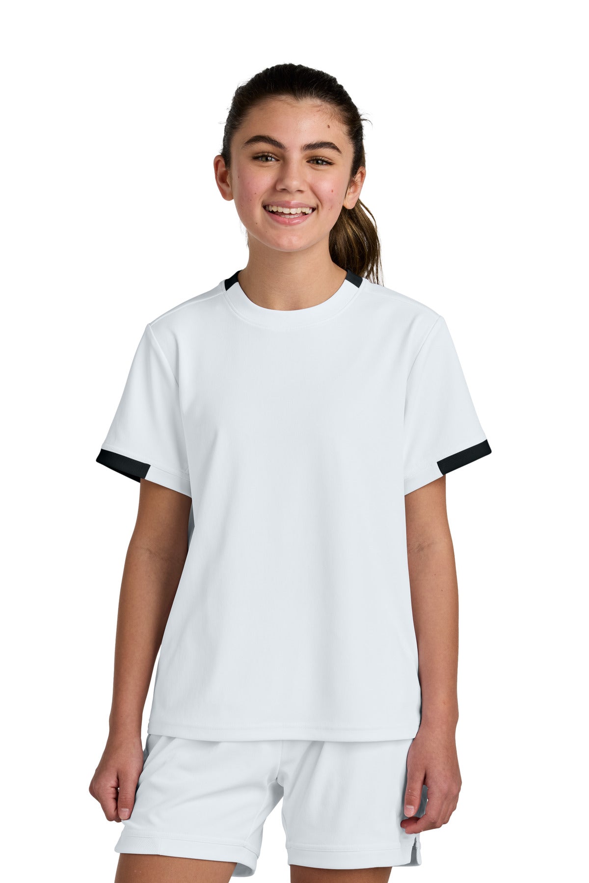 Sport-Tek ® Youth Club Short Sleeve Crew YST440 - Sport-Tek YST440