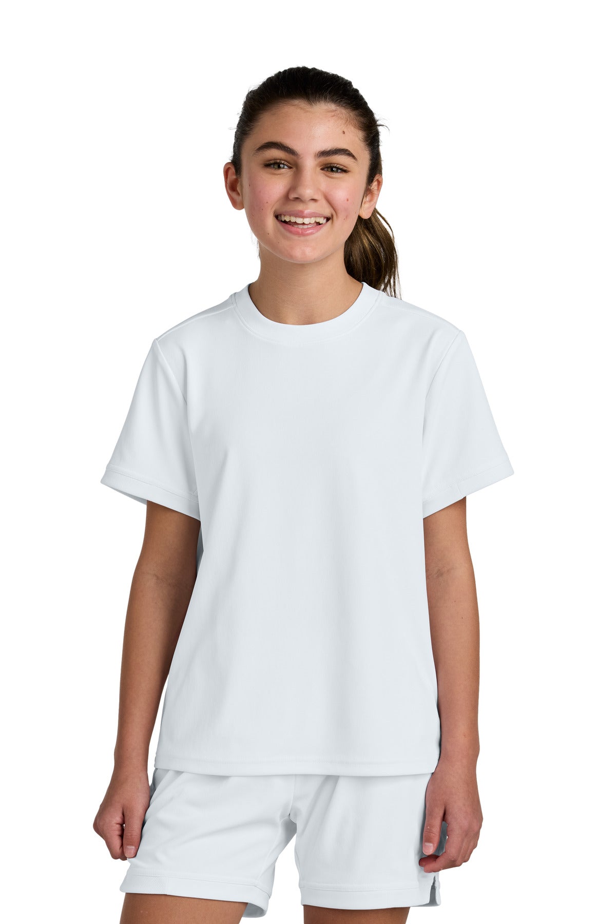 Sport-Tek ® Youth Club Short Sleeve Crew YST440 - Sport-Tek YST440