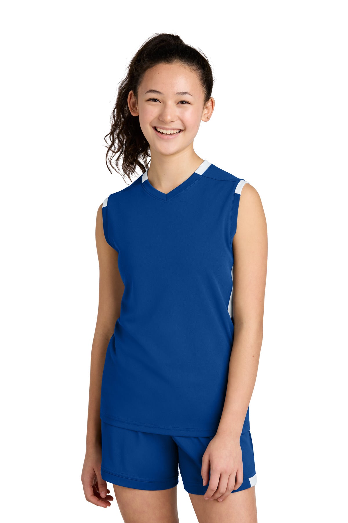 Sport-Tek ® Youth Club Sleeveless V-Neck YST441 - Sport-Tek YST441