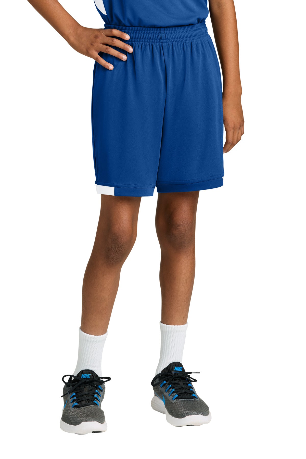 Sport-Tek ® Youth Club 5' Short YST4420 - Sport-Tek YST4420
