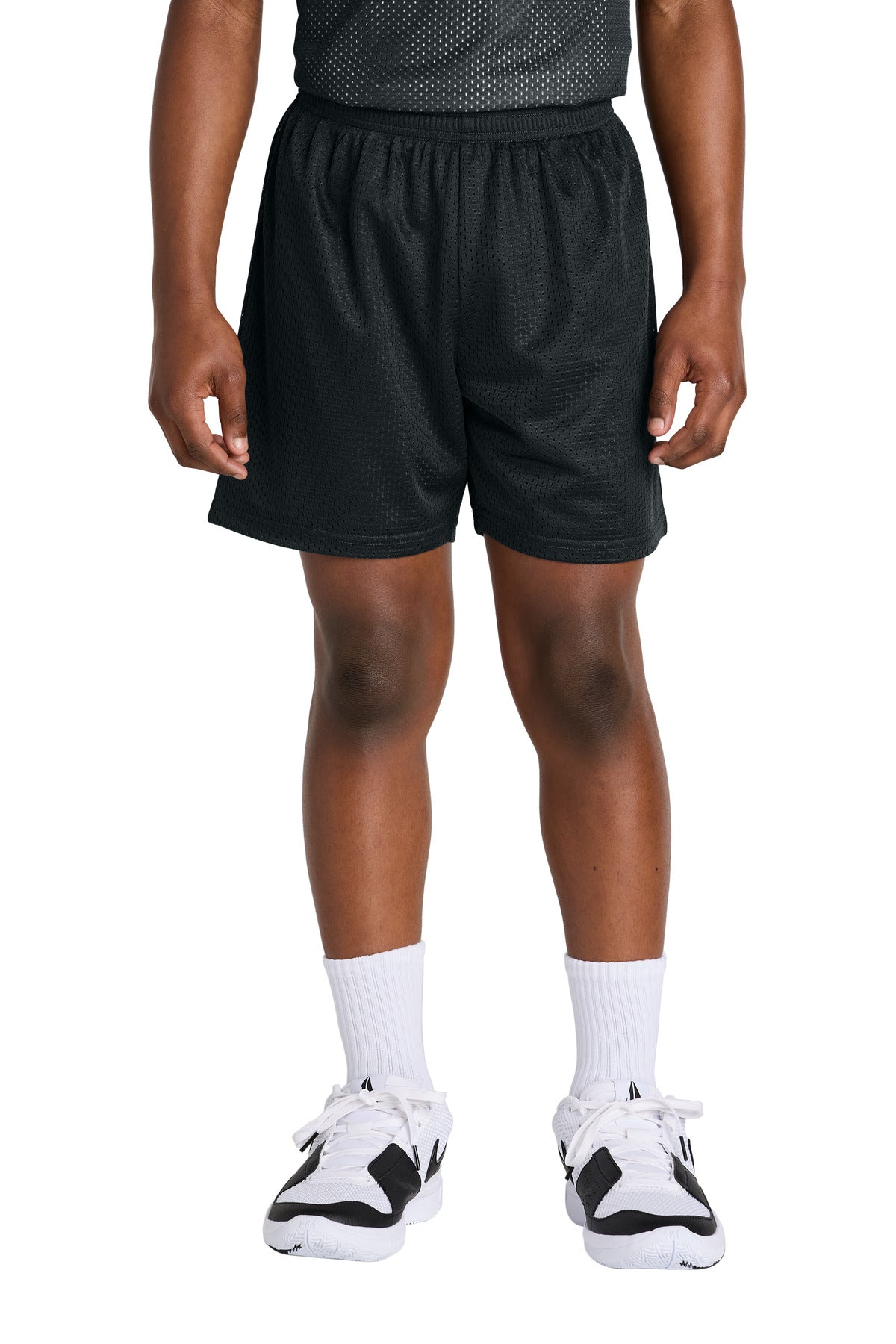 Sport-Tek ® Youth PosiCharge ® Mesh 5' Short YST5100 - Sport-Tek YST5100