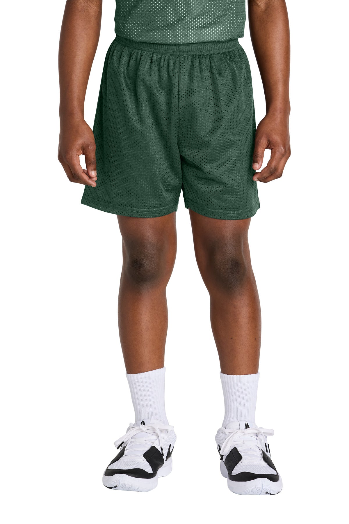 Sport-Tek ® Youth PosiCharge ® Mesh 5' Short YST5100 - Sport-Tek YST5100