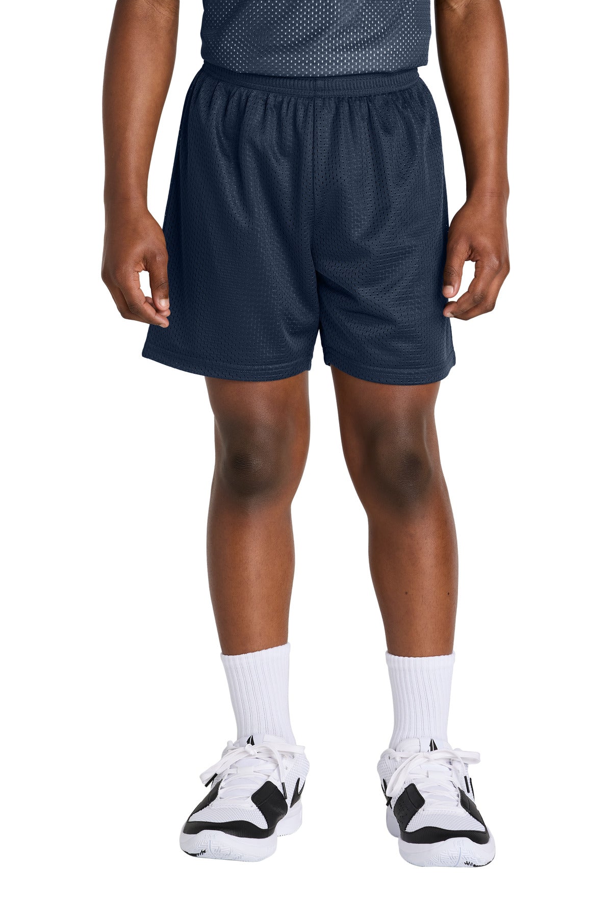 Sport-Tek ® Youth PosiCharge ® Mesh 5' Short YST5100 - Sport-Tek YST5100
