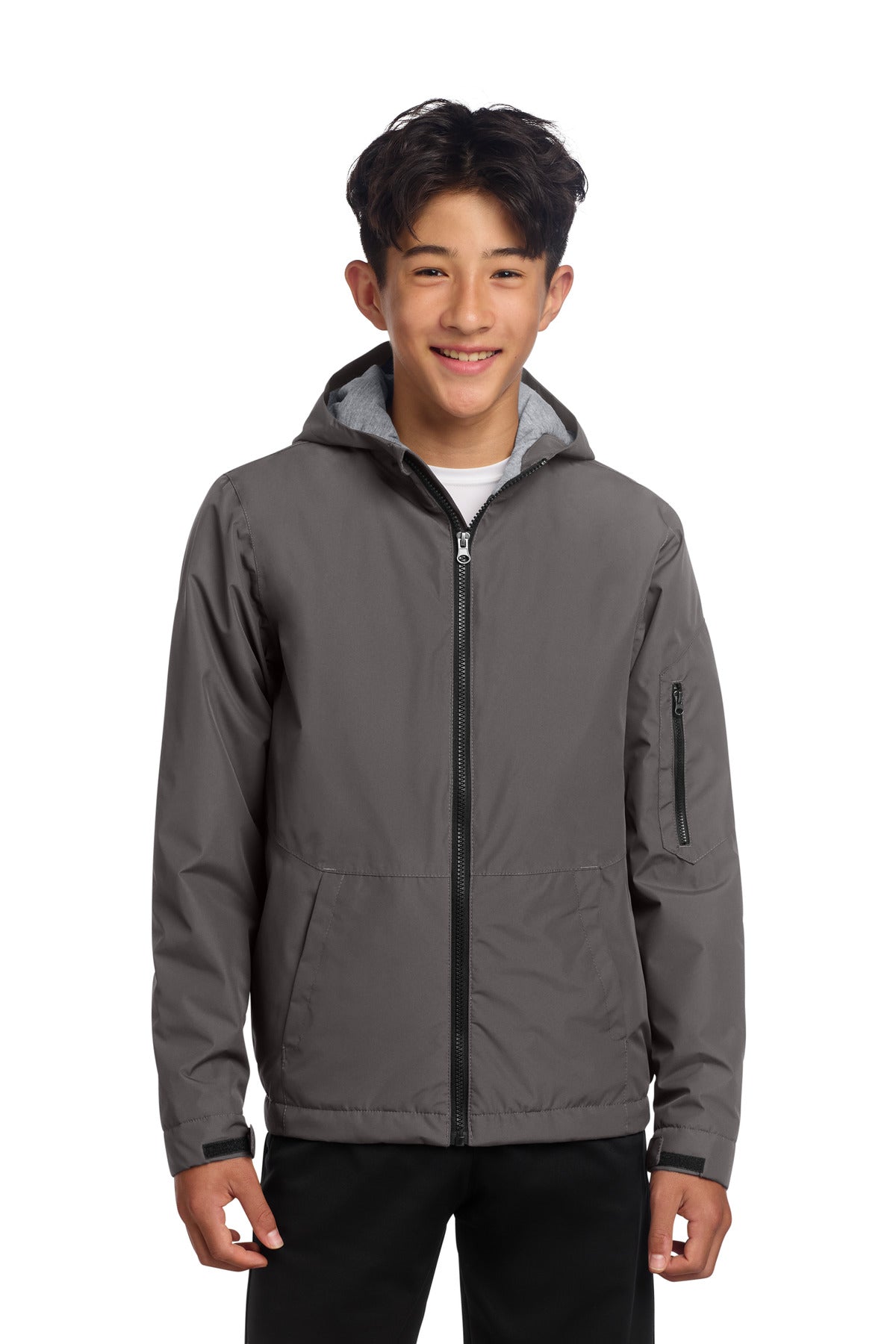 Sport-Tek ® Youth Waterproof Insulated Jacket YST56 - Sport-Tek YST56