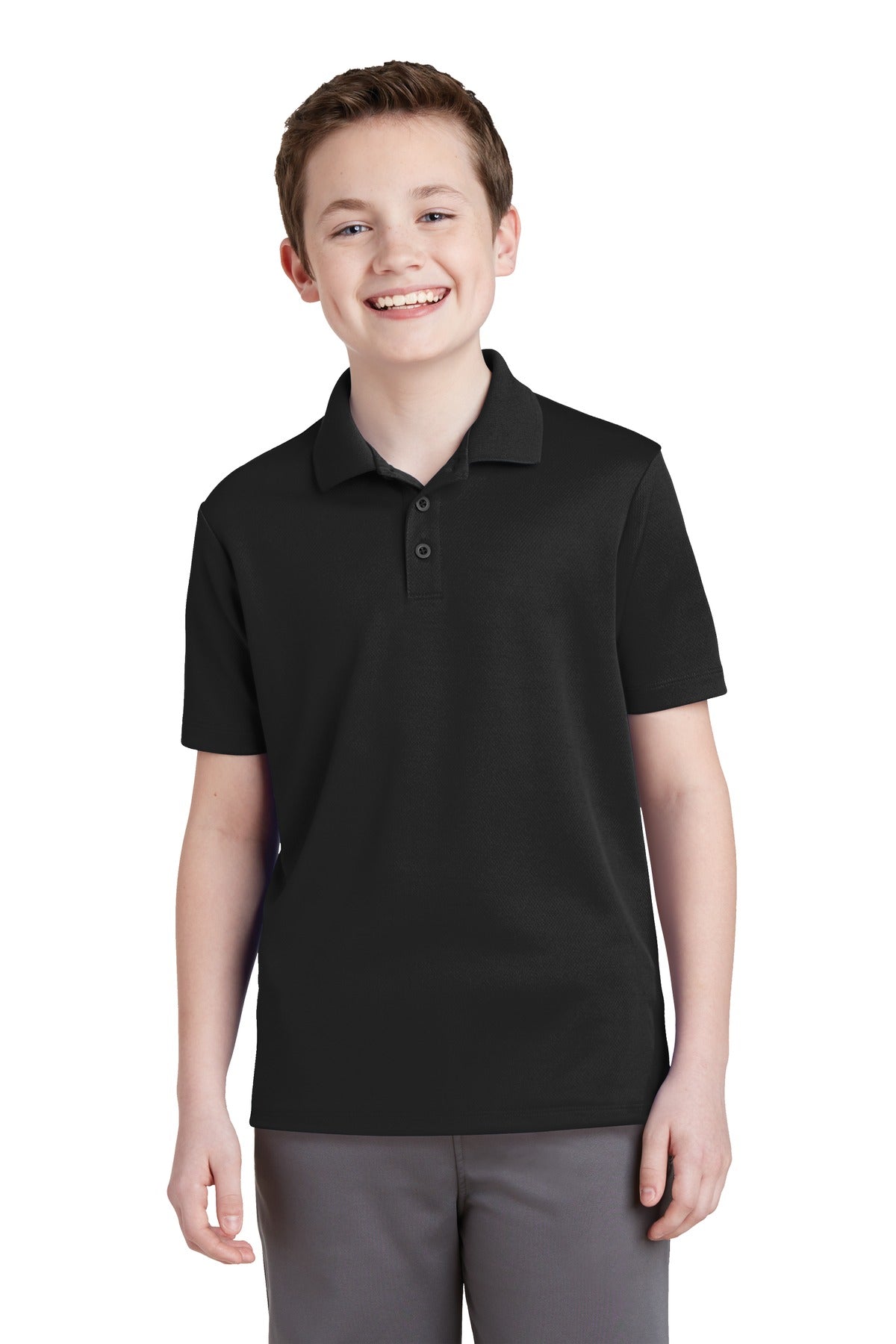 Sport-Tek ® Youth PosiCharge ® RacerMesh ® Polo. YST640 - Sport-Tek YST640