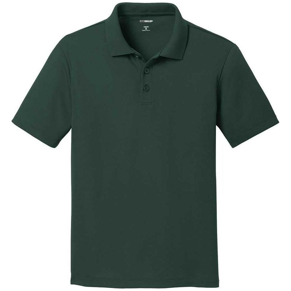 DRIEQUIP Youth Racer Mesh Polo DRI-EQUIP