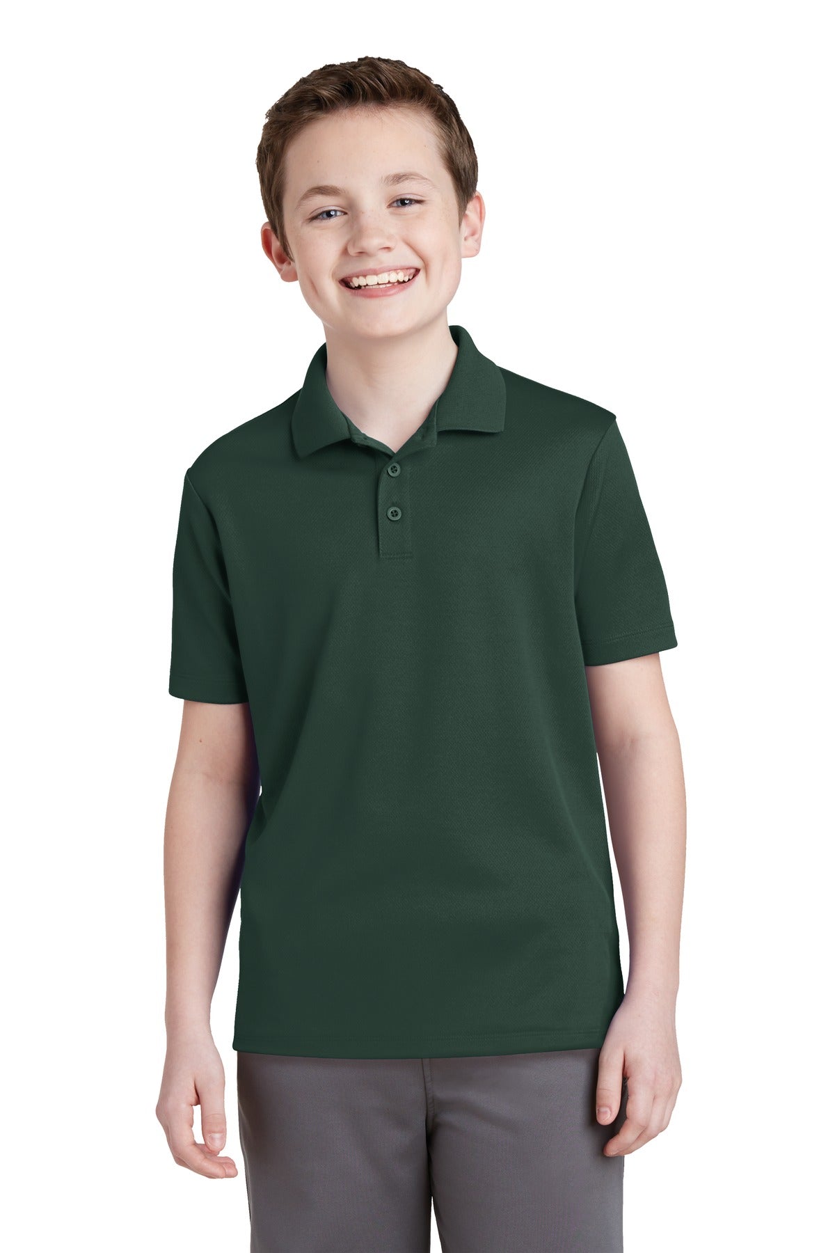 Sport-Tek ® Youth PosiCharge ® RacerMesh ® Polo. YST640 - Sport-Tek YST640