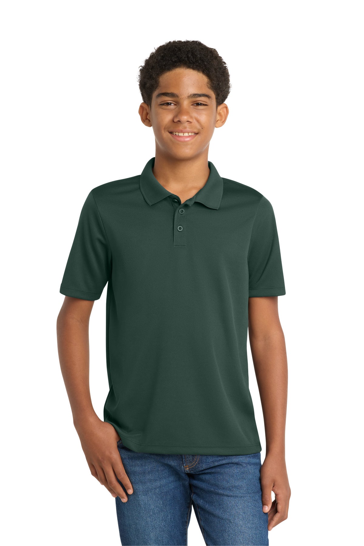 Sport-Tek ® Youth PosiCharge ® RacerMesh ® Polo. YST640 - Sport-Tek YST640