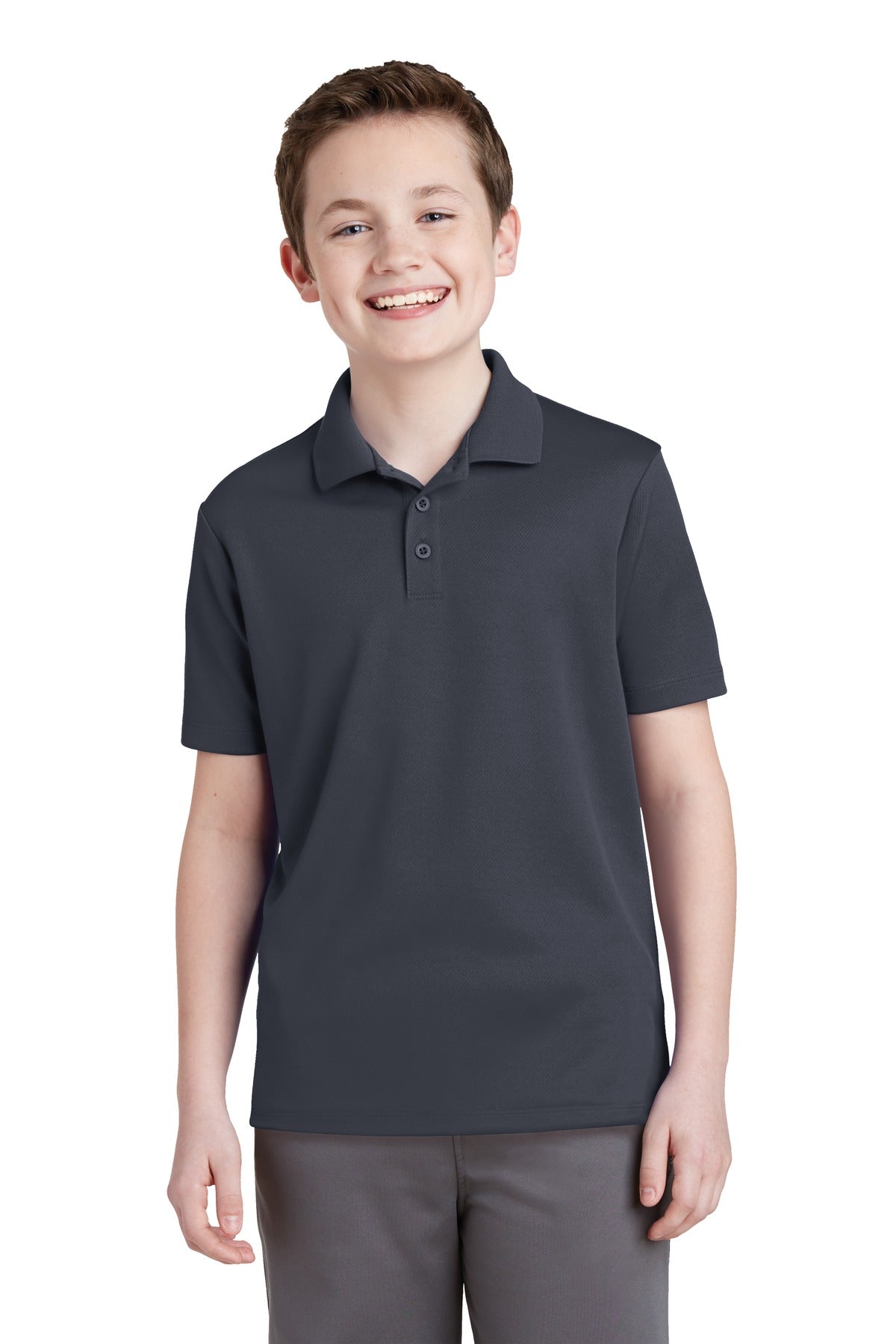 Sport-Tek ® Youth PosiCharge ® RacerMesh ® Polo. YST640 - Sport-Tek YST640