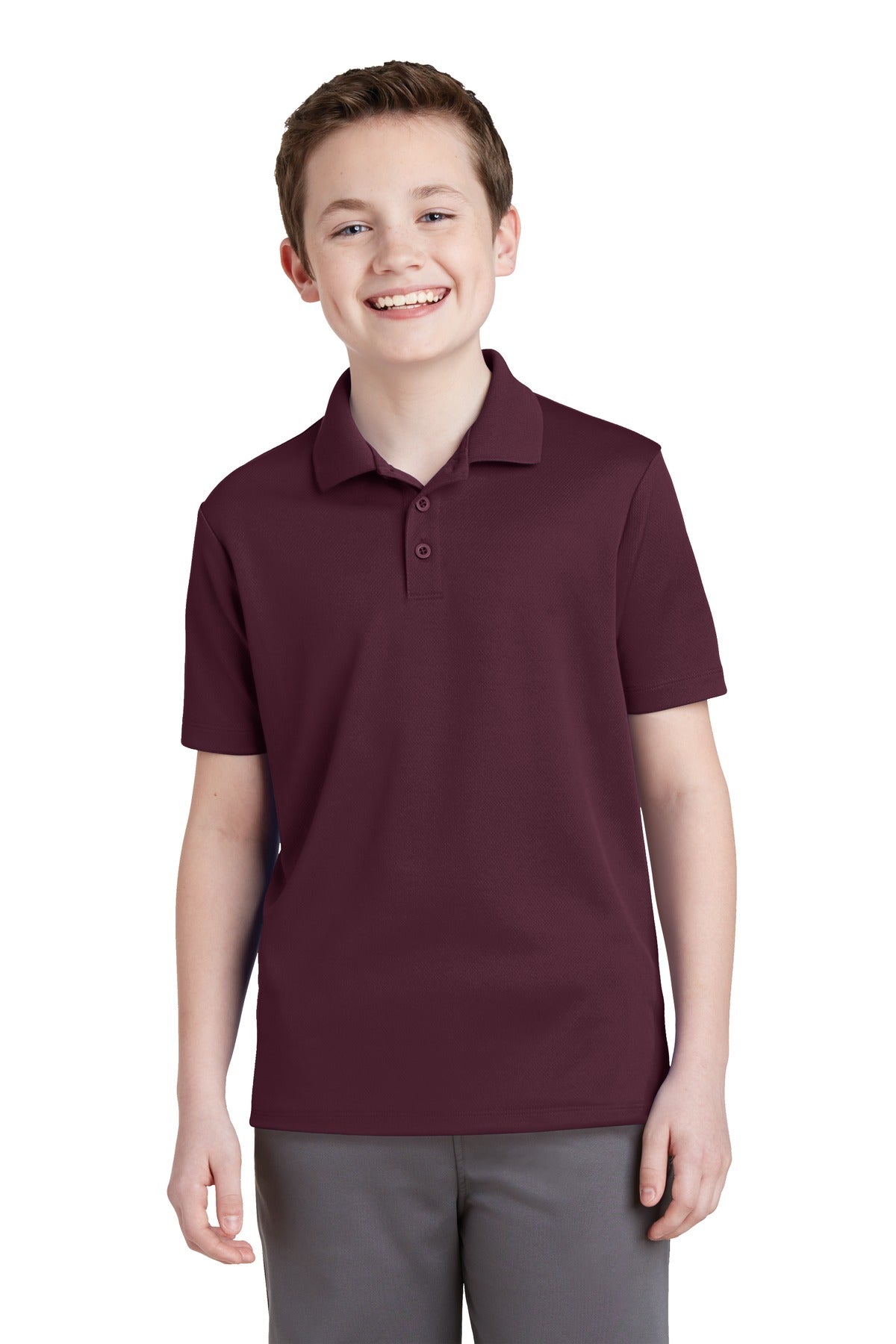 Sport-Tek ® Youth PosiCharge ® RacerMesh ® Polo. YST640 - Sport-Tek YST640