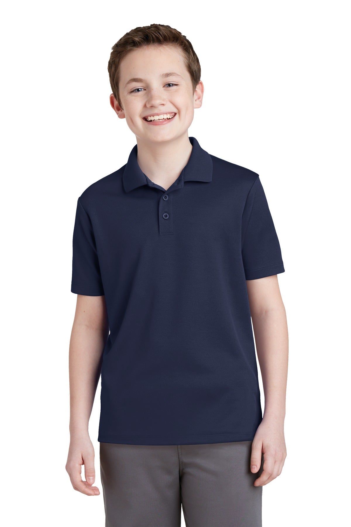 Sport-Tek ® Youth PosiCharge ® RacerMesh ® Polo. YST640 - Sport-Tek YST640