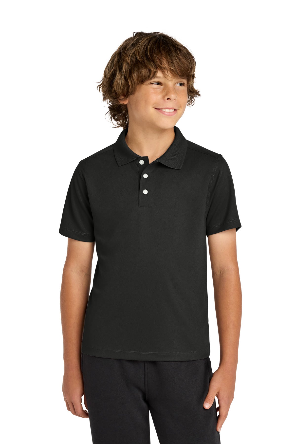 Sport-Tek YST740 Youth UV Micropique Polo