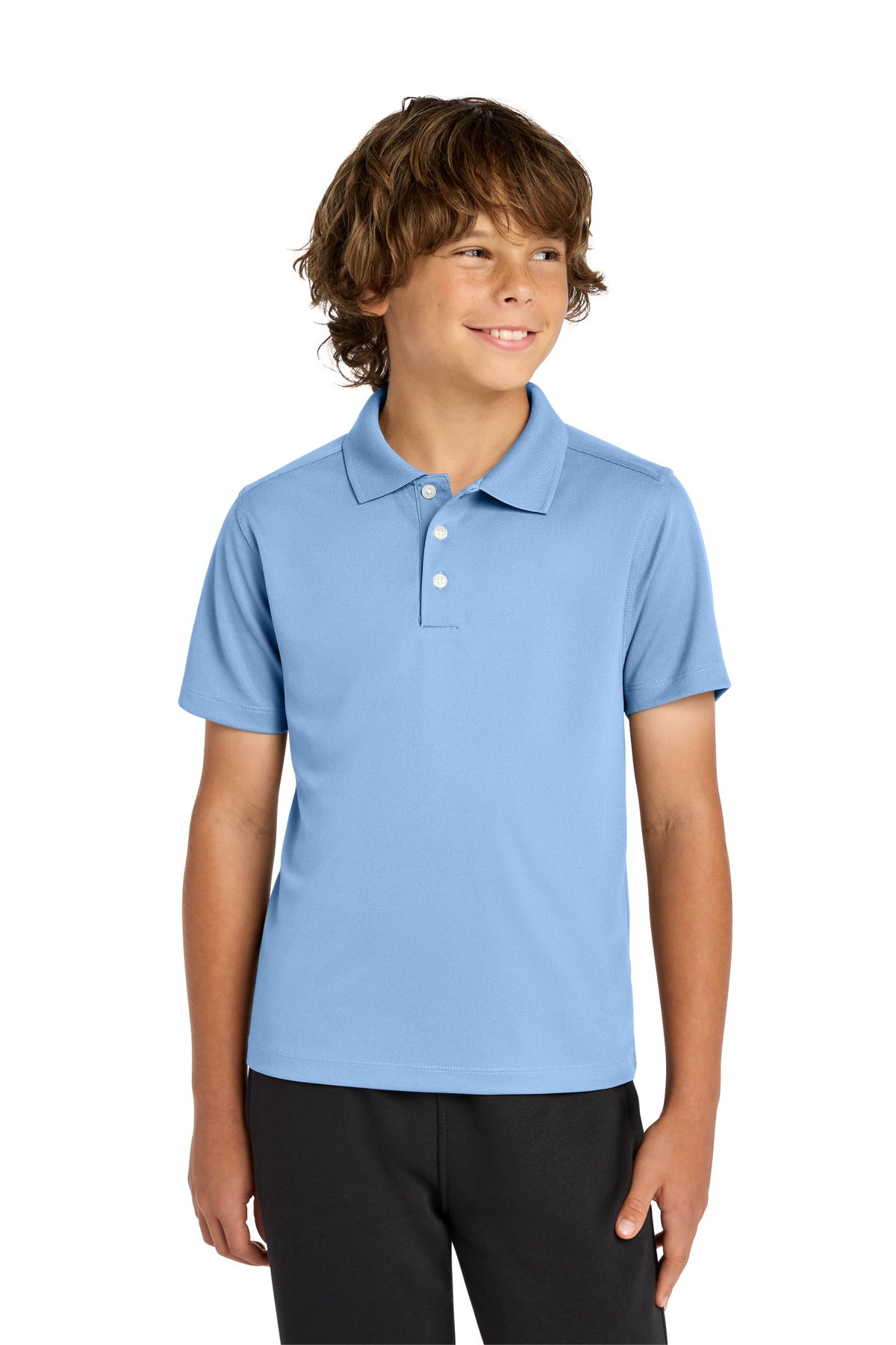 Sport-Tek YST740 Youth UV Micropique Polo