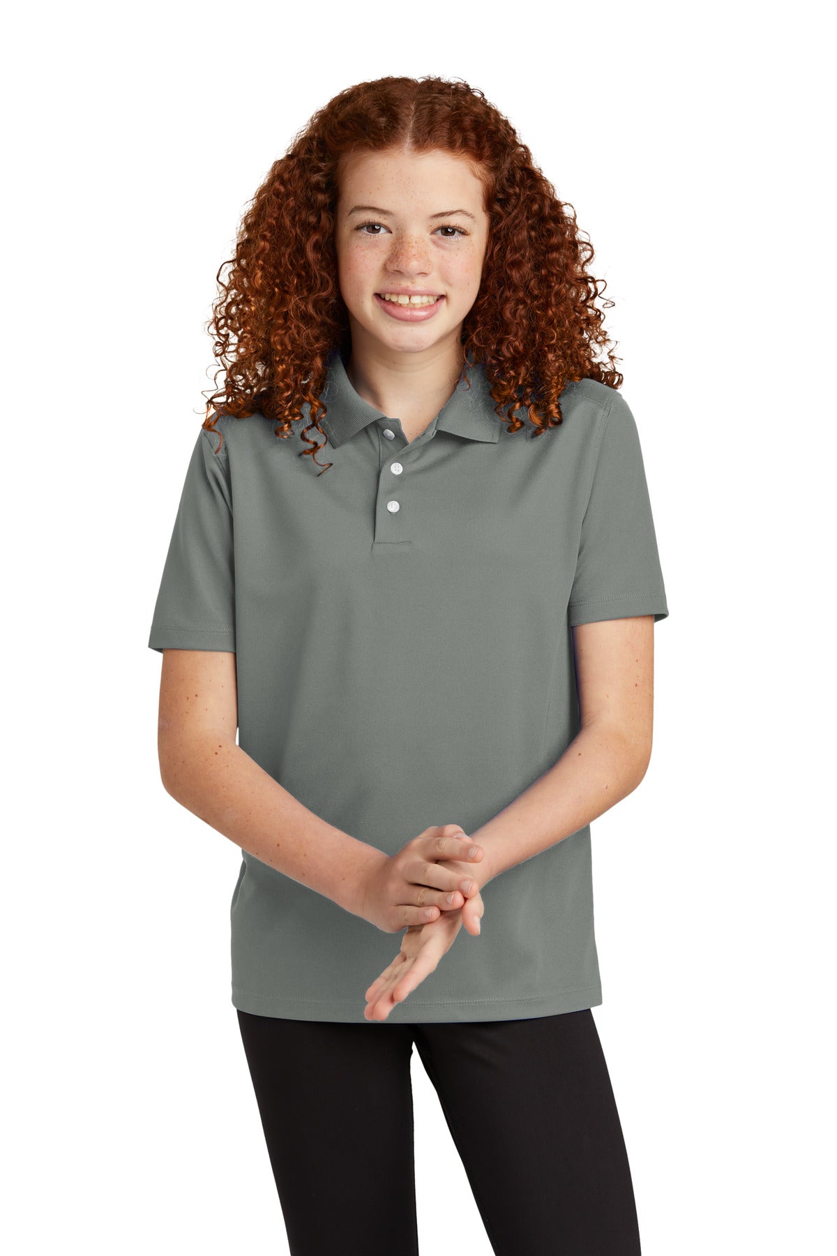 Sport-Tek YST740 Youth UV Micropique Polo
