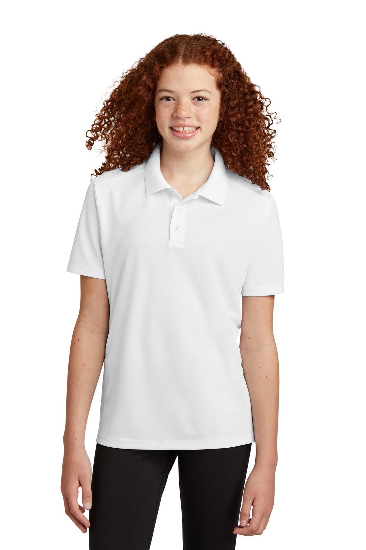 Sport-Tek ® Youth UV Micropique Polo YST740 - Sport-Tek YST740
