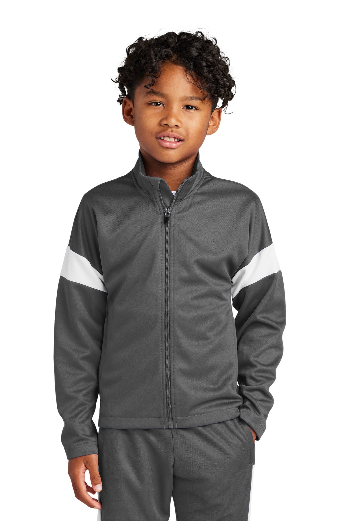Sport-Tek YST800 Youth Travel Full-Zip Jacket