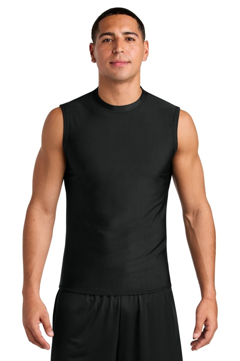 A4 Compression Muscle Tee A4N2306 - A4 A4N2306 Black S Short Sleeve T-Shirts