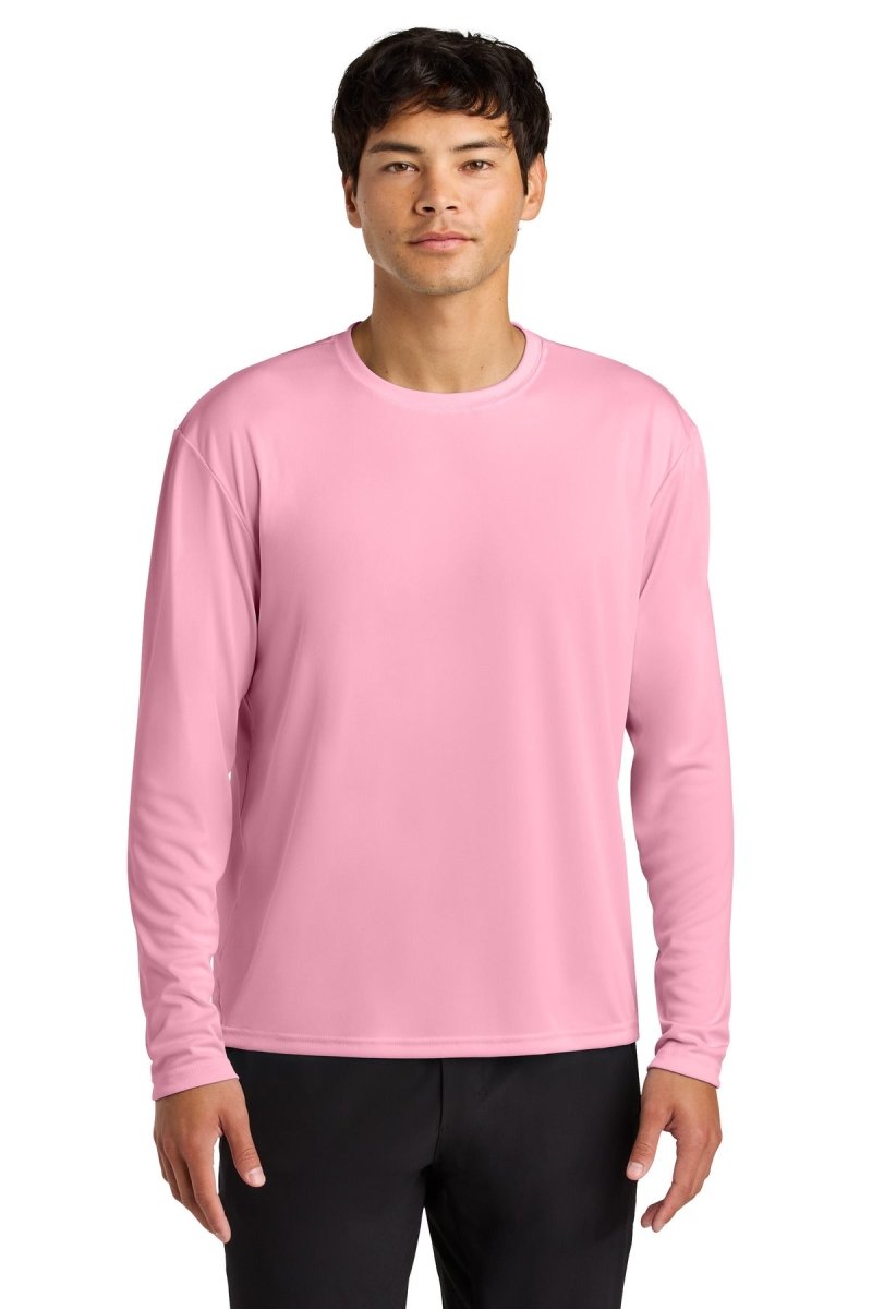 A4 Cooling Performance Long Sleeve Tee A4N3165 - A4 A4N3165 Pink XS Long Sleeve T-Shirts