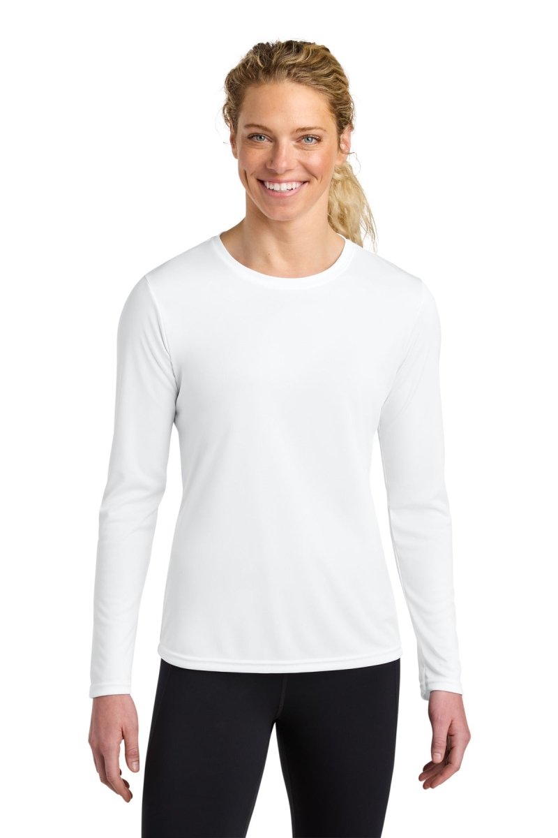 A4 Women's Cooling Performance Long Sleeve Tee A4NW3002 - A4 A4NW3002 White XS Long Sleeve T-Shirts
