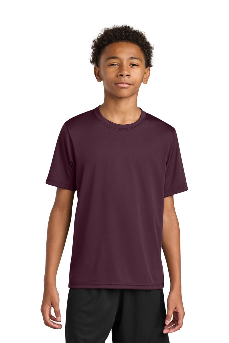 A4 Youth Cooling Performance Short Sleeve Tee A4NB3142 - A4 A4NB3142 Maroon XS Short Sleeve T-Shirts