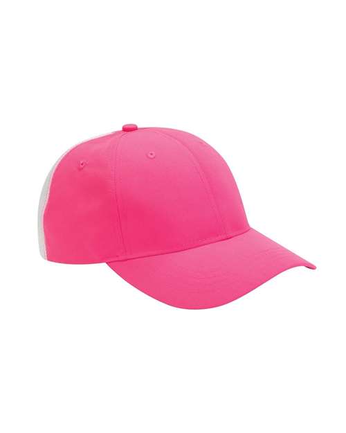 Adams Headwear Contrast Back Stripe Clubhouse Cap - Adams Headwear 13017 Pink One Size