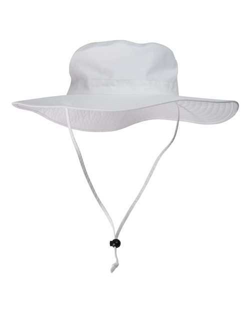 Adams Headwear Extreme Adventurer Bucket Hat - Adams Headwear 11264 White/ White S/M