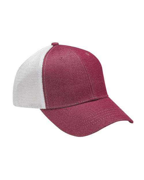 Adams Headwear Knockout Cap - Adams Headwear 13079 Burgundy/ White One Size