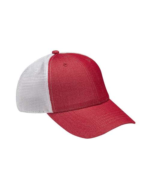 Adams Headwear Knockout Cap - Adams Headwear 13079 Red/ White One Size