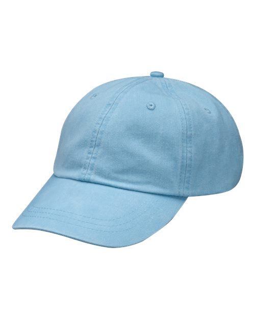 Adams Headwear Optimum Pigment - Dyed Cap - Adams Headwear LP101 Baby Blue OSFM Hats