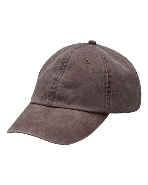Adams Headwear Optimum Pigment - Dyed Cap - Adams Headwear LP101 Espresso OSFM Hats