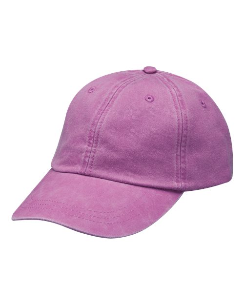 Adams Headwear Optimum Pigment - Dyed Cap - Adams Headwear LP101 Raspberry OSFM Hats
