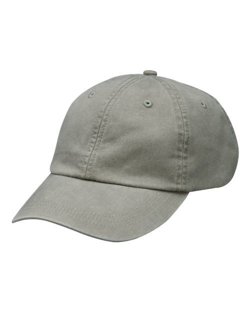 Adams Headwear Optimum Pigment - Dyed Cap - Adams Headwear LP101 Stone OSFM Hats