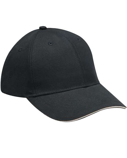 Adams Headwear Performer Cap - Adams Headwear 13129 Black/ Khaki One Size
