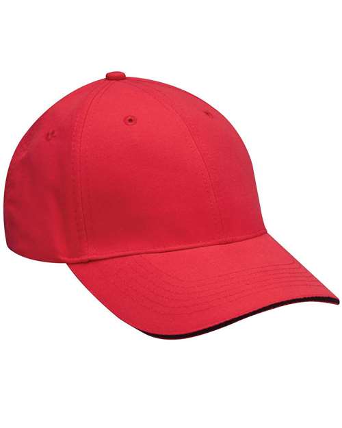 Adams Headwear Performer Cap - Adams Headwear 13129 Red/ Black One Size
